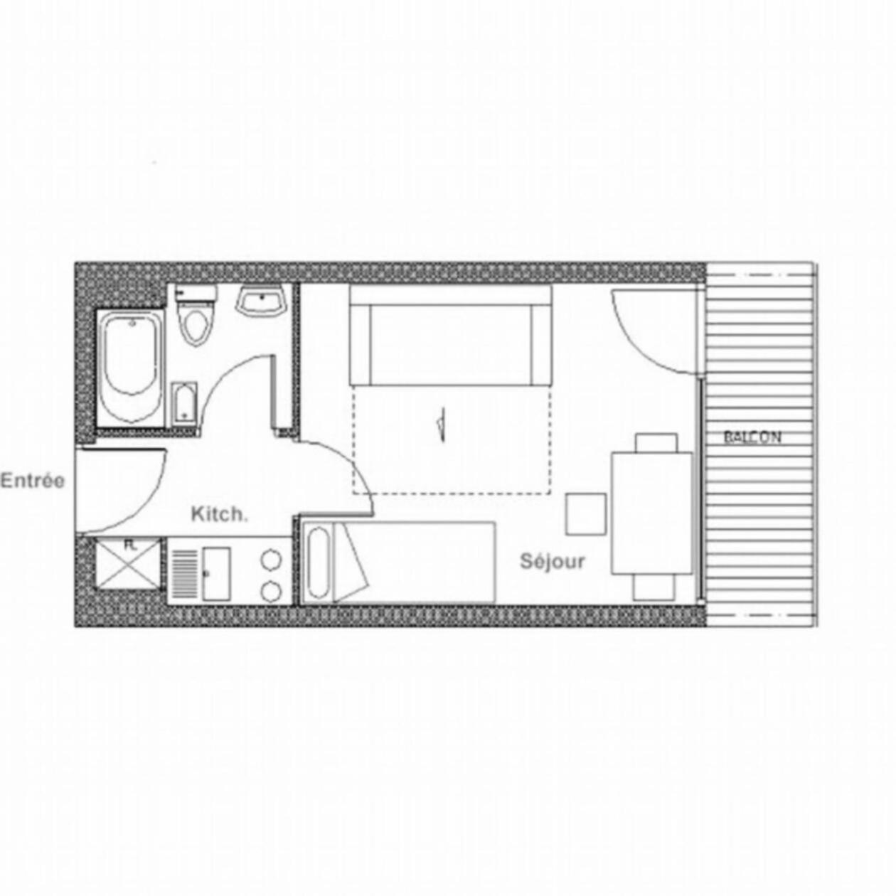 Residence Aravis - Studio Fonctionnel - Centre Station - Balcon Mae-3334 แซ็ง-มาร์แต็ง-เดอ-แบลวีย์ ภายนอก รูปภาพ